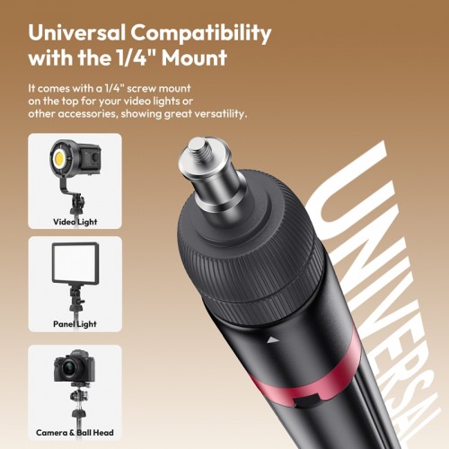 Складная стойка для света Ulanzi AT-05 2M Heavy Duty Foldable Light Stand (48-200 см) черная