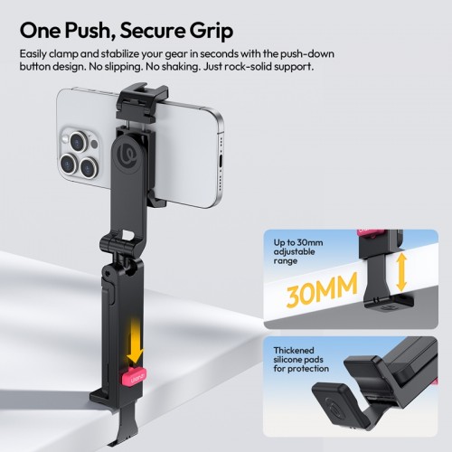 Тримач для телефону штатив Ulanzi MA89 MagLock Phone Holder Tripod Black
