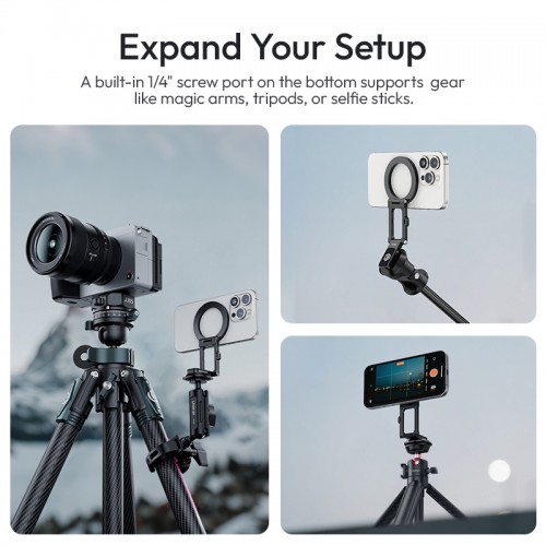 Тримач для телефону Ulanzi MA50 Uka Magnetic Phone Holder Black