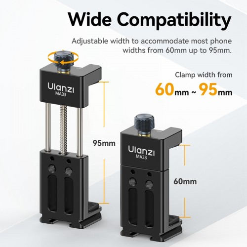 Тримач для телефону Ulanzi MA33 Phone Holder Black