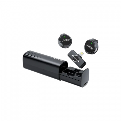 Бездротова мікрофонна система Ulanzi A21 Wireless Microphone Black