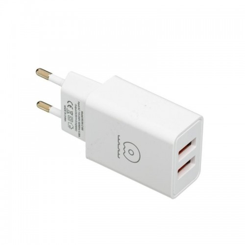 Мережевий зарядний пристрій WUW-C155 2USB 3.1A білий