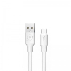Кабель WUW-X168 USB Type-C  5А white