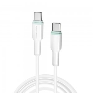 Кабель WUW-X205 Type-C to Type-C 65W 1m white
