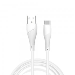 Кабель WUW-X196 USB Type-C 2,4А white