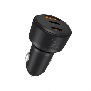 Автомобильное зарядное устройство WUW-C244 USB20W+PD20W+PD15W черное