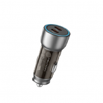 Автомобильное зарядное устройство WUW-C200 PD 20W +PD 20W черное