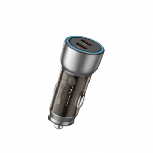 Автомобильное зарядное устройство WUW-C200 PD 20W +PD 20W черное