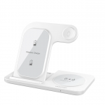 Бездротовий зарядний пристрій WUW-C250 3 in 1 desktop foldable wireless charger