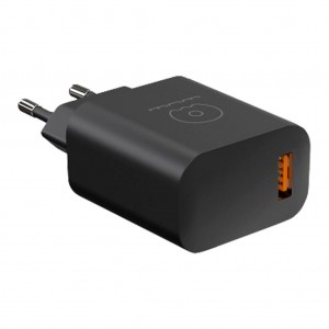 Мережевий зарядний пристрій WUW-C170 QC 3.0 single USB charger 18W