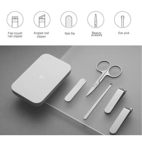 Набір для манікюра Xiaomi Mijia Nail Cliper Set 5 в 1