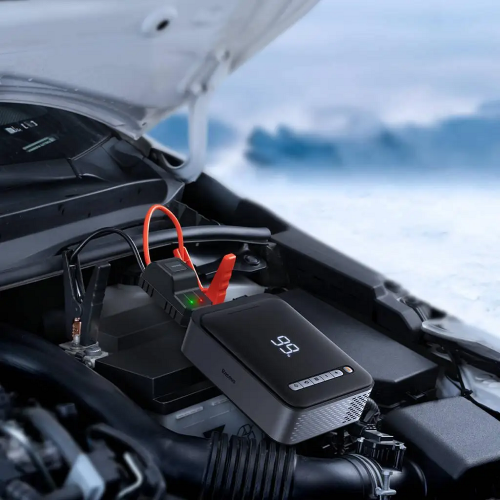 Автомобильное пуско-зарядное устройство с насосом Baseus Super Energy 2-in-1 Jump Starter 1000A Black