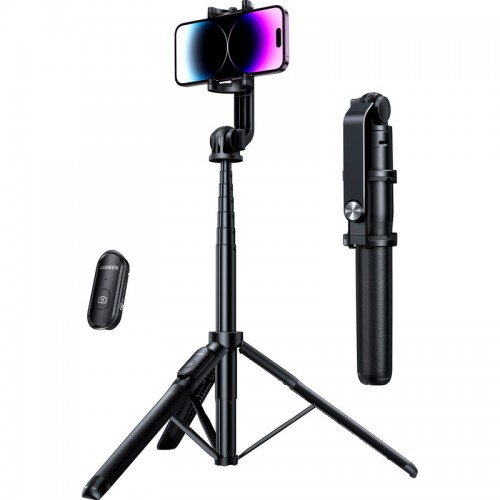 Селфі-штатив трипод UGREEN LP586 Selfie Stick Tripod with Bluetooth Remote Пульт керування (UGR-15062)