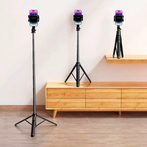 Селфі-штатив трипод UGREEN LP586 Selfie Stick Tripod with Bluetooth Remote Пульт керування (UGR-15062)