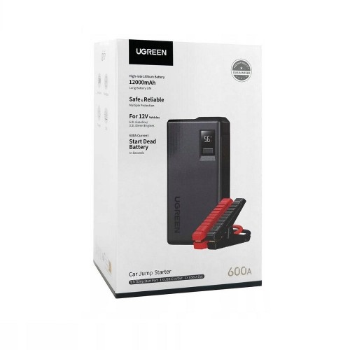 Автомобільний пуско-зарядний пристрій Бустер Ugreen ES702 12000mAh Car Jump Starter