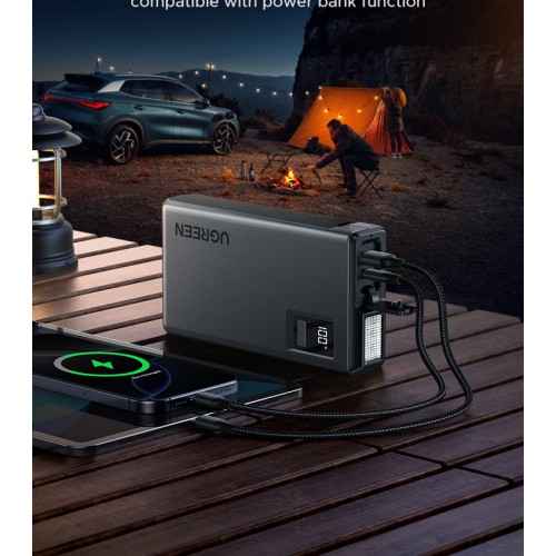 Автомобільний пуско-зарядний пристрій Бустер Ugreen ES702 12000mAh Car Jump Starter