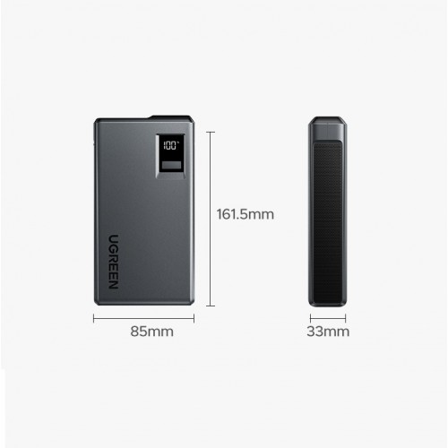Автомобільний пуско-зарядний пристрій Бустер Ugreen ES702 12000mAh Car Jump Starter