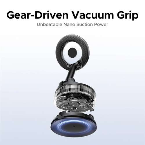 Автомобильный держатель для телефона прочный магнитный Ugreen LP970 Suction Cup Magnetic Phone Mount
