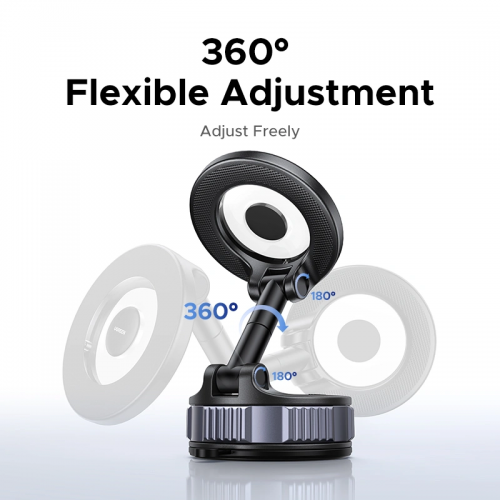 Автомобильный держатель для телефона прочный магнитный Ugreen LP970 Suction Cup Magnetic Phone Mount