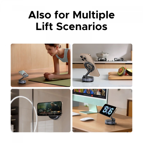 Автомобильный держатель для телефона прочный магнитный Ugreen LP970 Suction Cup Magnetic Phone Mount