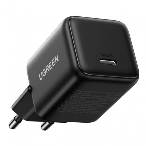 Сетевое зарядное устройство 30W Ugreen X513 USB-C GaN Fast Charger EU Black