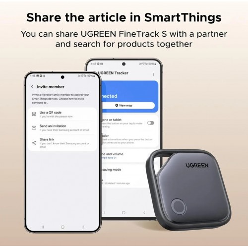 Пошуковий трекер для Android UGREEN CM829 Tracker 1-Pack додаток SmartThings