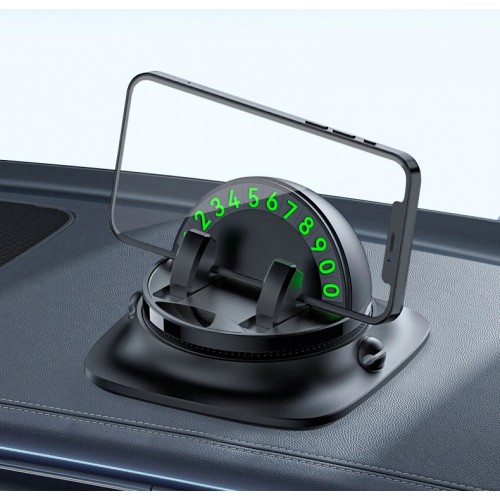 Паркувальна візитка з автотримачем Xiaomi Carfook dashboard navigation car mount ZM-18 parking sign model