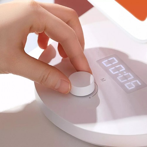 Дзеркало для макіяжу Xiaomi JordanLED table folding cosmetic mirror Pink