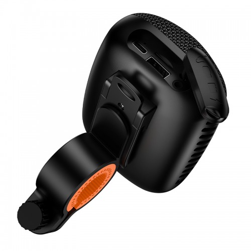 Портативная велоколонка Hoco HC35 Fun outdoor riding, 5W, крепление на руль Black