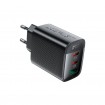 Сетевое зарядное устройство 67W Acefast A108 GaN (2*USB-C+USB-A) Black