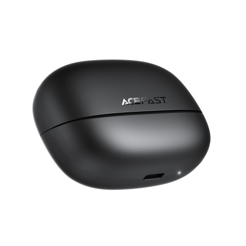 Бездротові Bluetooth навушники TWS Acefast W8 AI translation, ANC+ENC, IPX4, Black