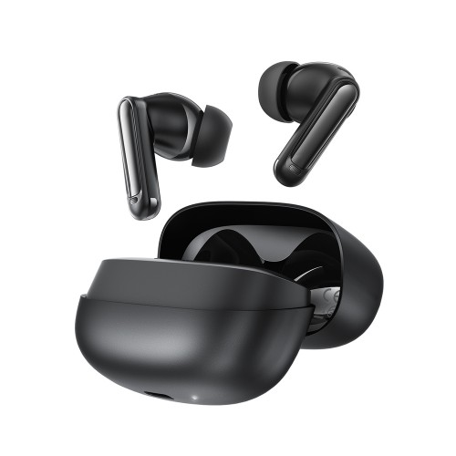 Бездротові Bluetooth навушники TWS Acefast W8 AI translation, ANC+ENC, IPX4, Black