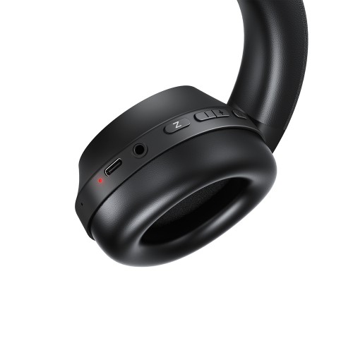 Бездротові накладні навушники Acefast H14 hybrid ANC wireless headset Black