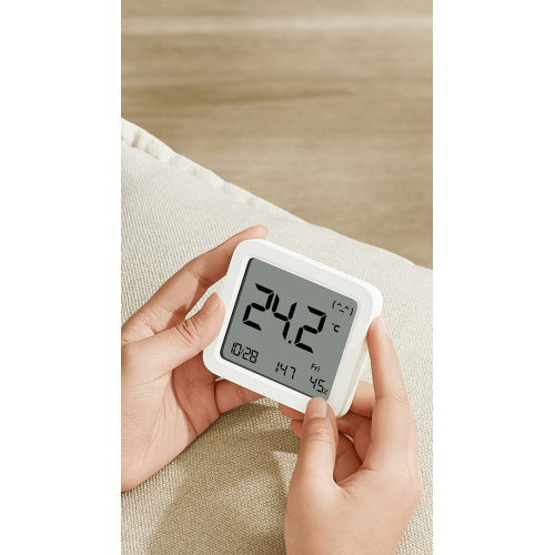 Термогигрометр, температура, влажность, часы Xiaomi Mi Temperature and Humidity Monitor 3