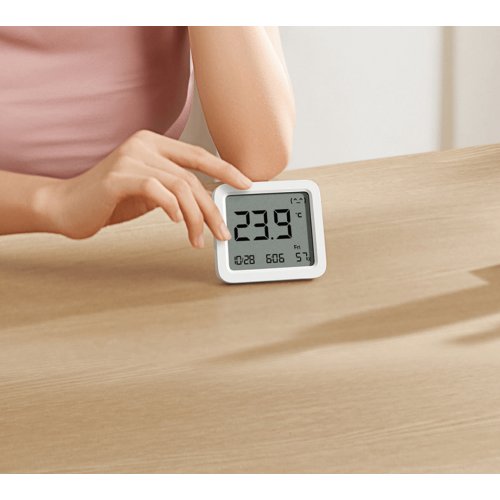 Термогигрометр, температура, влажность, часы Xiaomi Mi Temperature and Humidity Monitor 3