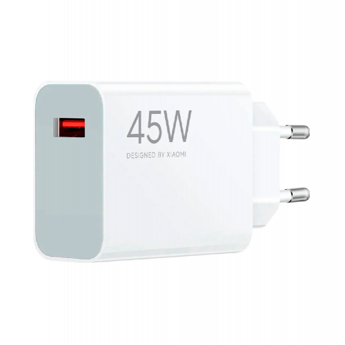 Мережевий зарядний пристрій 45W Xiaomi Turbo Charging White