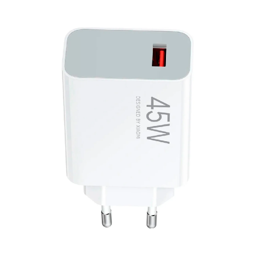 Мережевий зарядний пристрій 45W Xiaomi Turbo Charging White