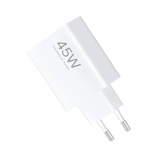 Мережевий зарядний пристрій 45W Xiaomi Turbo Charging White