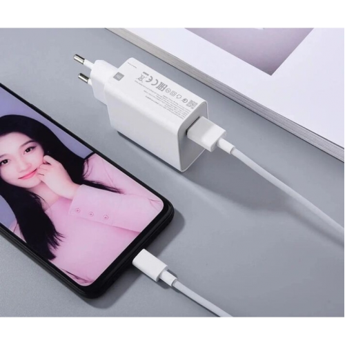 Мережевий зарядний пристрій 67W Xiaomi HyperCharge Combo (Type-A) EU