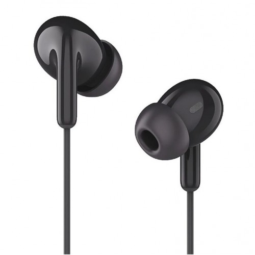 Проводные вакуумные наушники с микрофоном Xiaomi Type-C Earphones Black