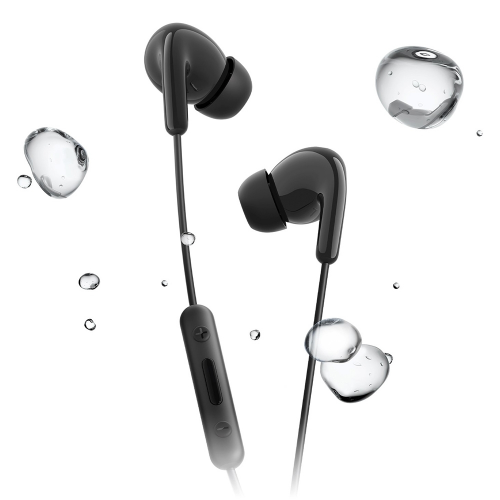 Проводные вакуумные наушники с микрофоном Xiaomi Type-C Earphones Black