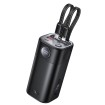Повербанк для ноутбука 65W Hoco Q59 Chispeante 20000mAh с двумя кабелями Type-C/Lightning black