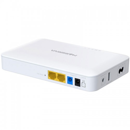 ДБЖ для Wi-Fi роутера UPS Marsriva KP6 10000mAh 2x5V/9V/12V2.5A 18W White
