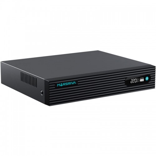 ДБЖ для Wi-Fi роутера UPS Marsriva KP9 Pro 24000mAh 14V/16V/19V/24V/48V/53V 100W LiFePO4 Black