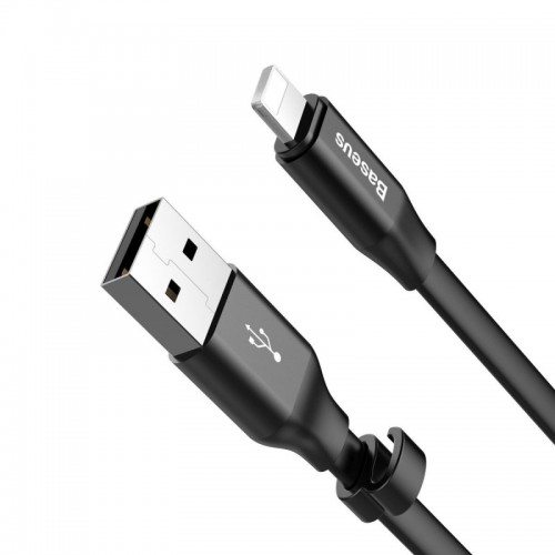 Дата кабель Baseus Nimble Portable USB to Lightning (23см) (CALMBJ-B01)