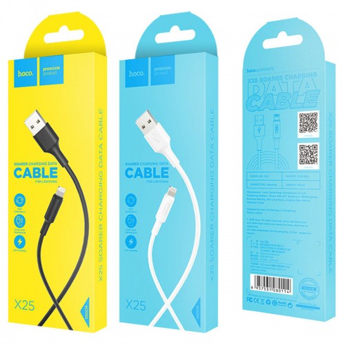 Дата кабель Hoco X25 Soarer Lightning Cable (1m)