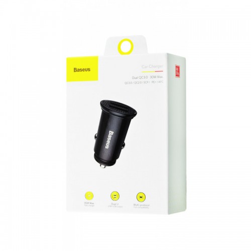АЗУ Baseus Circular Plastic QC 3.0 30W 2USB (CCALL-YD)