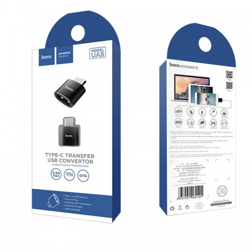 Переходник Hoco UA5 Type-C to USB