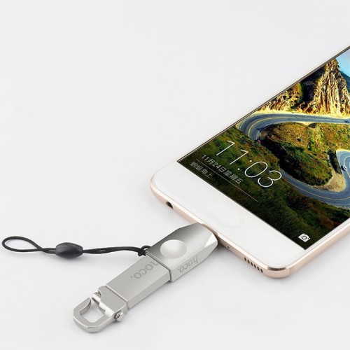 Переходник Hoco UA9 USB OTG to Type-C