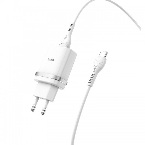 МЗП Hoco C12Q Smart QC3.0 (1USB/3A) + Type-C